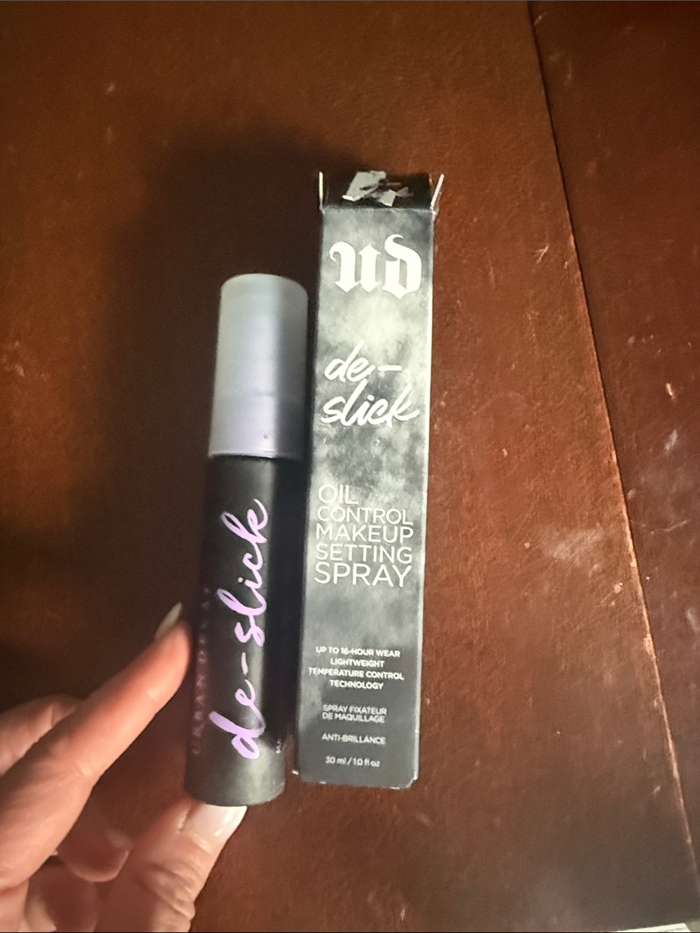 Urban Decay De-Slick Oil Control Makeup Setting Spray NIB